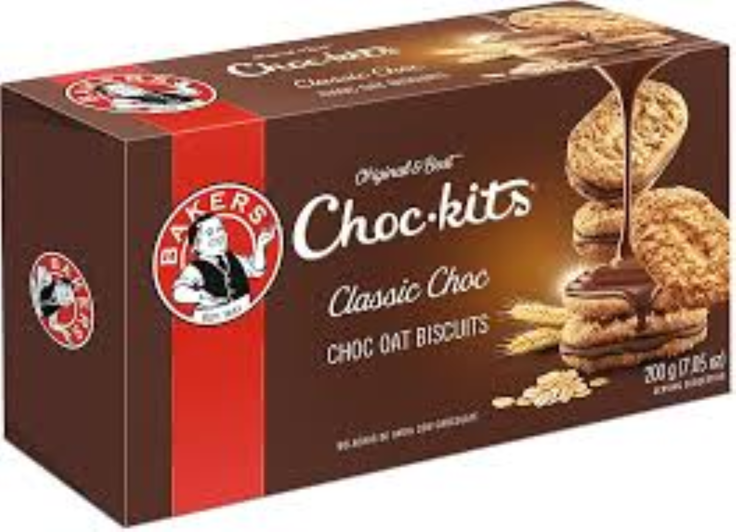 BAKERS CHOC.KITS ORIGINAL CHOC OAT 200G